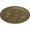 Ekena Millwork Edinburgh Ceiling Medallion (Fits Canopies up to 5 1/4"), 18"OD x 1 3/4"P, Mississippi Mud Crackle CM18EDMMC - alternate 3